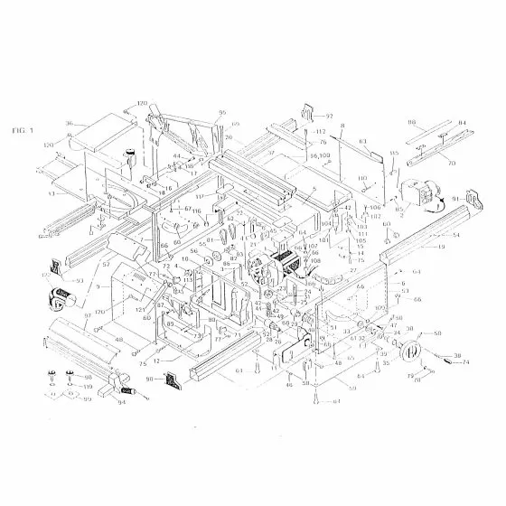 Ryobi BT3000 Spare Parts List Type: 1000018227